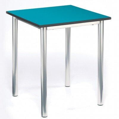 Metalliform Square Meeting Room Table - PU Edge - 600mm