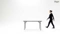 Principal Zown Rectangular Folding Table 1530 x 760 x 743mm