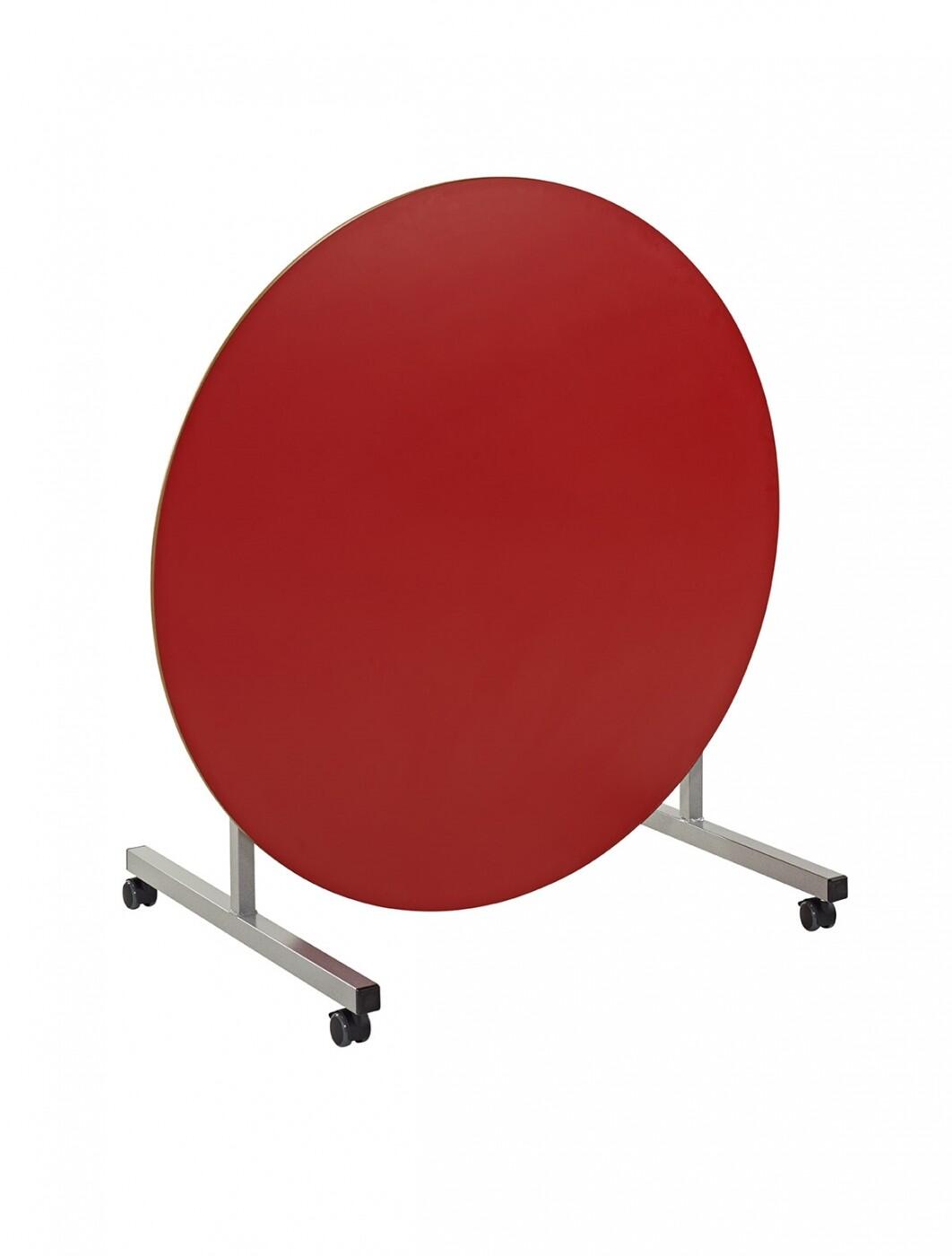 Metalliform Tilt Top Circular Dining Table Easy to Use and Clean