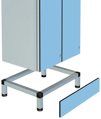 Probe Zenbox Single Compartment Locker Plinth - 150 x 400 x 450mm